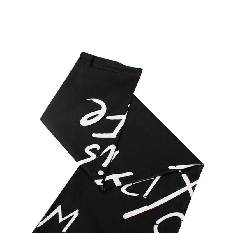 Energy Gym Tight Leggings High Waist Fashion Leggings Women Fitness Running Yoga Leggings Pants letter printed Leggings