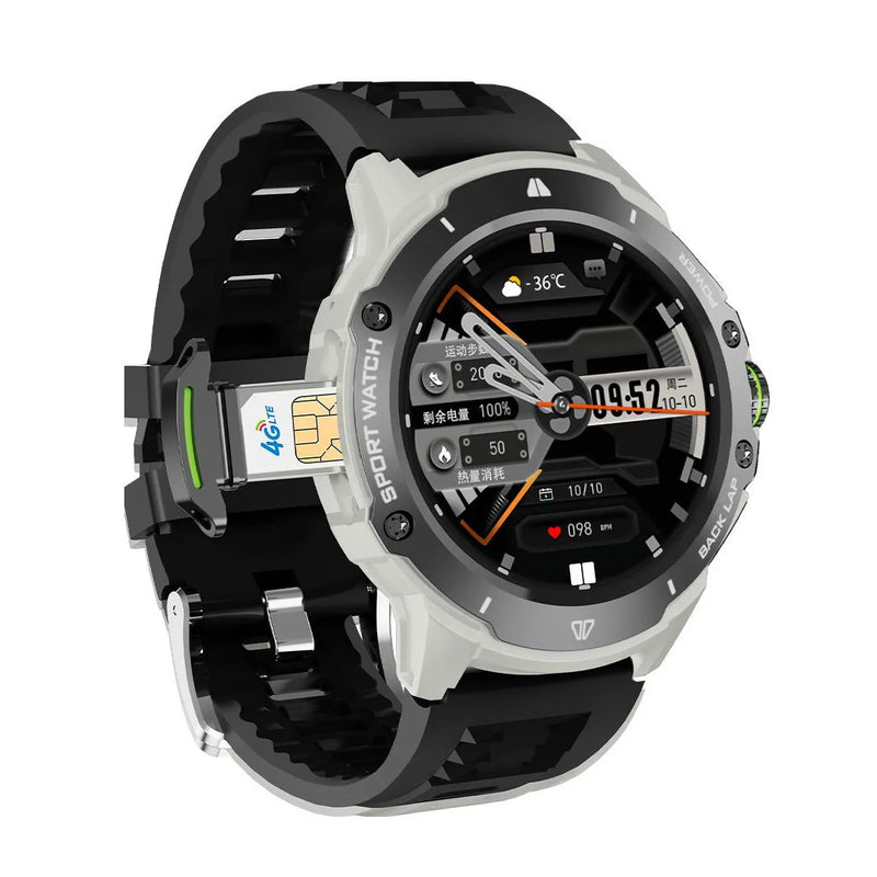 Top Quality 4G Sim Card Sport Smart Watch Amoled Screen With Wifi GPS PK DW88 DW89 S9 Ultra 4G Smart Watch 2024