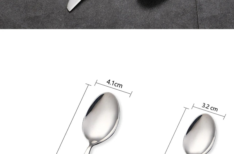 Natural Bamboo Handle Cutlery Set,Stainless Steel Dinnerware,Kitchen Silverware Flatware,Includes Forks Spoons Knives Tableware