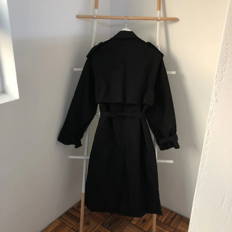 Chic Women Trench Coat Casual Women&