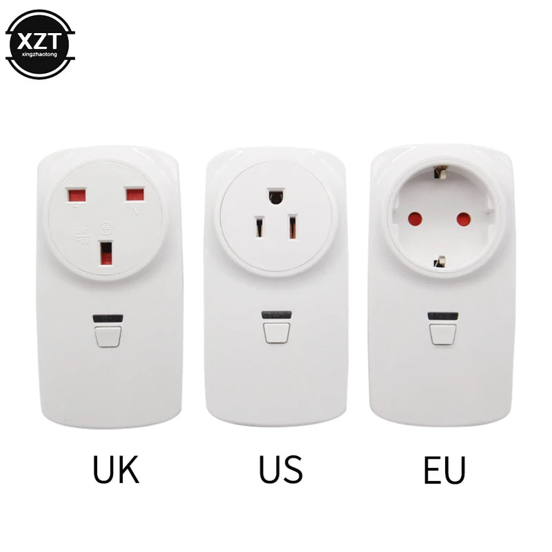 Smart Home Plug Wireless Power Outlets Light Switch Socket US EU UK 16A Electrical Smart Plug 433MHz Remote Control