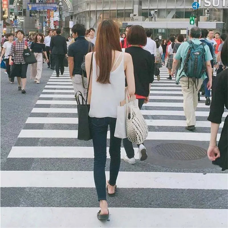 Reusable Cotton Mesh Produce Bags for Vegetable Fruit Food Kitchen Washable Grid Storage Bag Eco String bag Kitchen Organizer