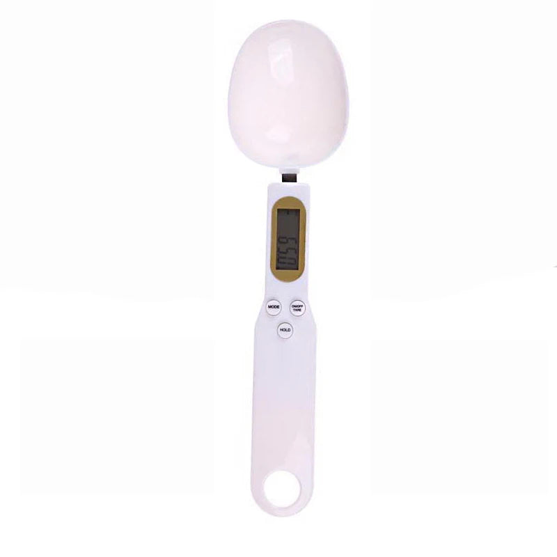 500g/0.1g Digital Scale Electronic Measuring Spoon Scale LCD Display Food Scale Mini Kitchen Tool for Milk Coffee Measuring