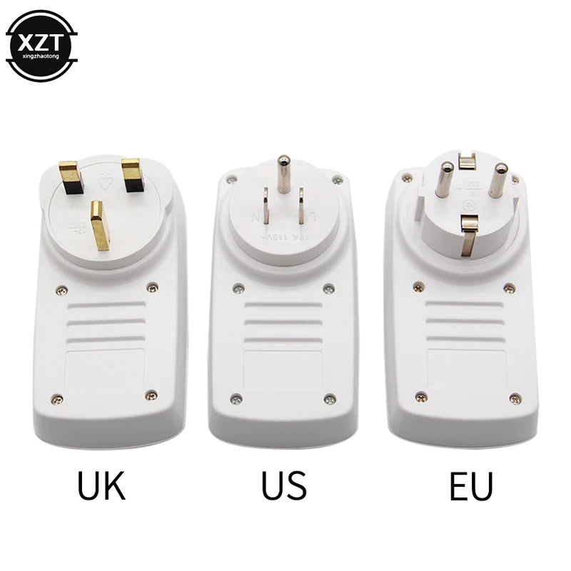 Smart Home Plug Wireless Power Outlets Light Switch Socket US EU UK 16A Electrical Smart Plug 433MHz Remote Control