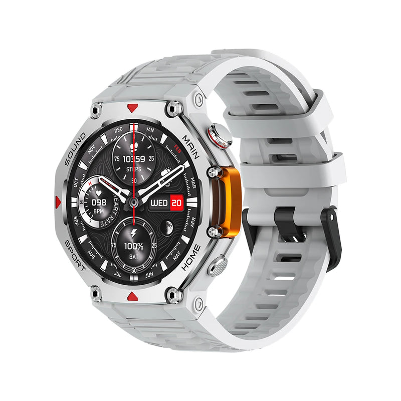 MA31 5ATM Waterproof Voice Assistant BT Call 24h Heart Rate Monitor Remote Game Play WhatsApp Smartwatch MA31 M-Rex4