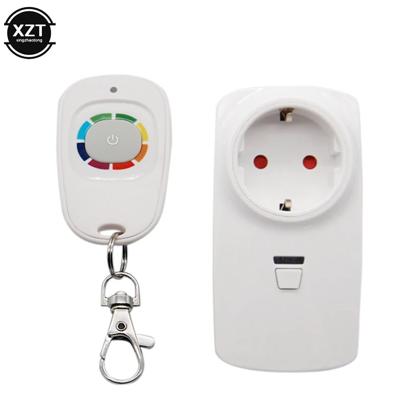 Smart Home Plug Wireless Power Outlets Light Switch Socket US EU UK 16A Electrical Smart Plug 433MHz Remote Control