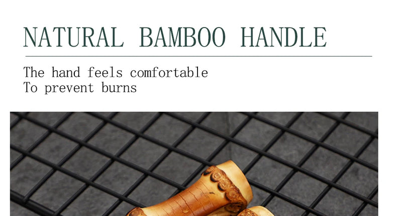 Natural Bamboo Handle Cutlery Set,Stainless Steel Dinnerware,Kitchen Silverware Flatware,Includes Forks Spoons Knives Tableware