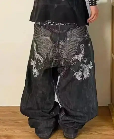 American retro jeans loose casual Y2K men&