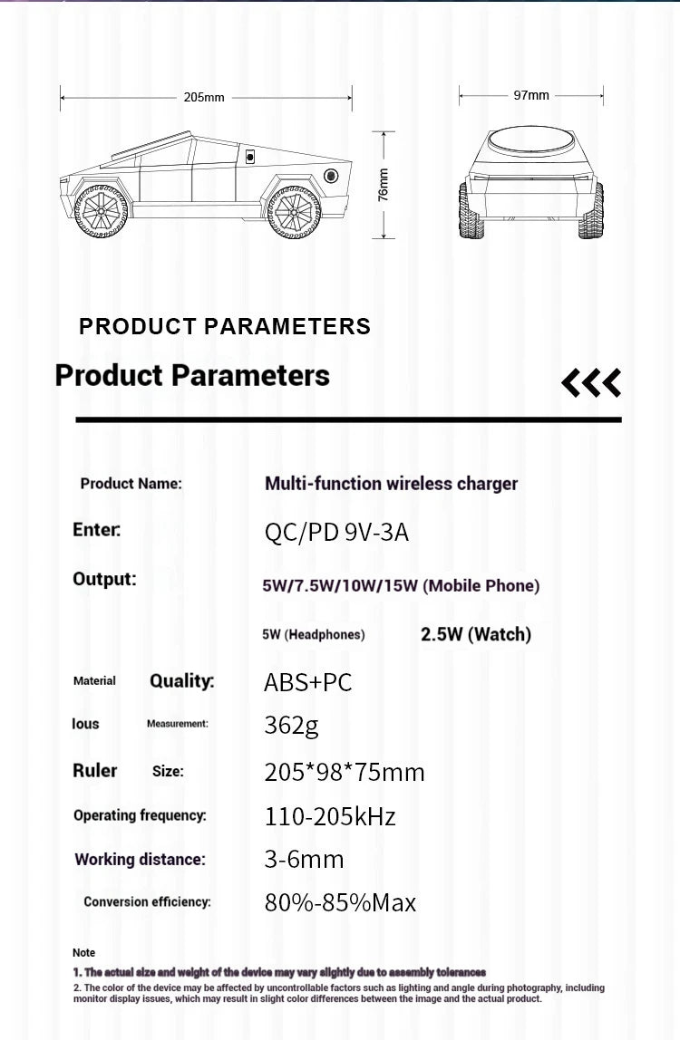 Multifunctional Fast Charging Dock for iPhone, Apple Watch & AirPods