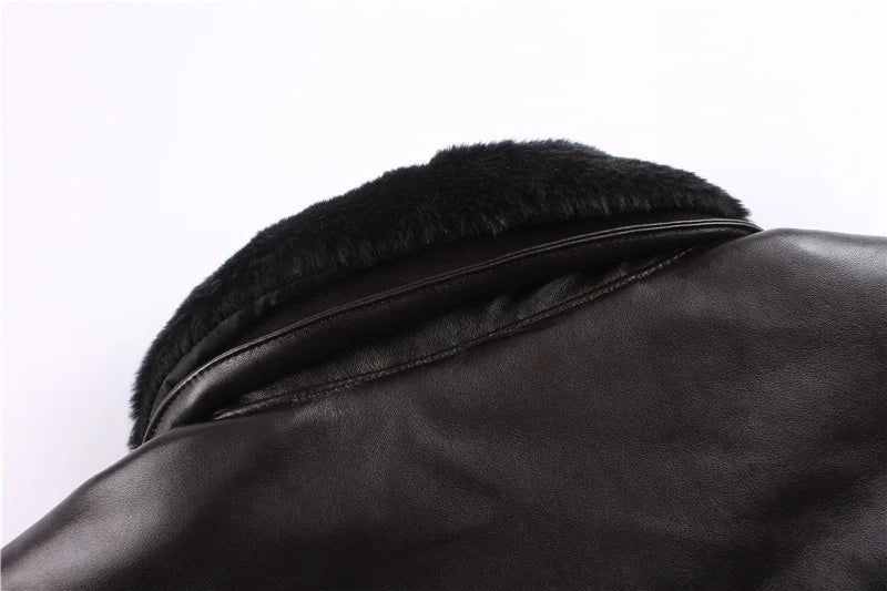 Retro Oversized Motorcycle Jacket American Air Force Pu Leather Jacket For Male Female Pilots Couple Leather Jackets Motorcycle