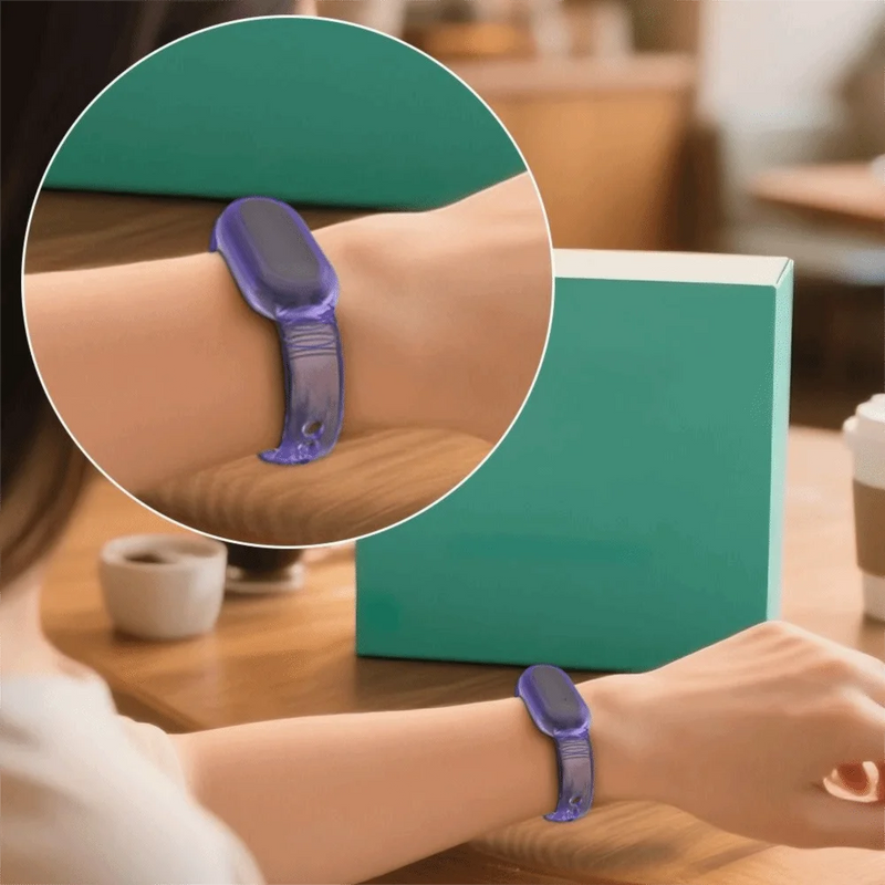 TPU Voice Recorder Case for PLAUD NotePin AI Transparent Waterproof Protective Cover Shockproof Protector Band Strap