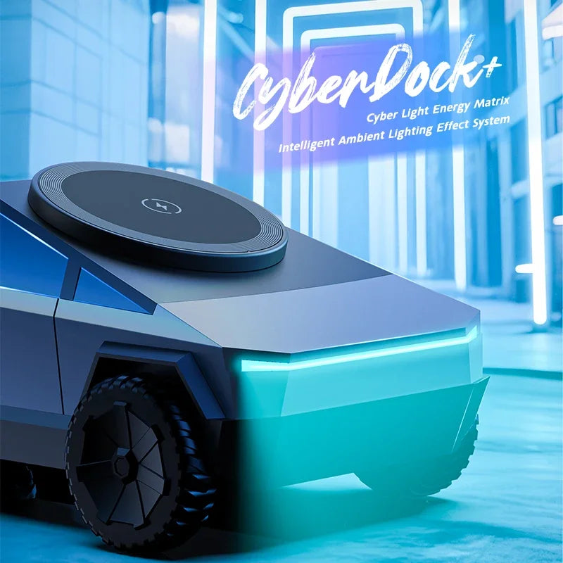 Cybertruck 3-in-1 Qi2 Wireless Charger | iPhone, iWatch & AirPods Dock