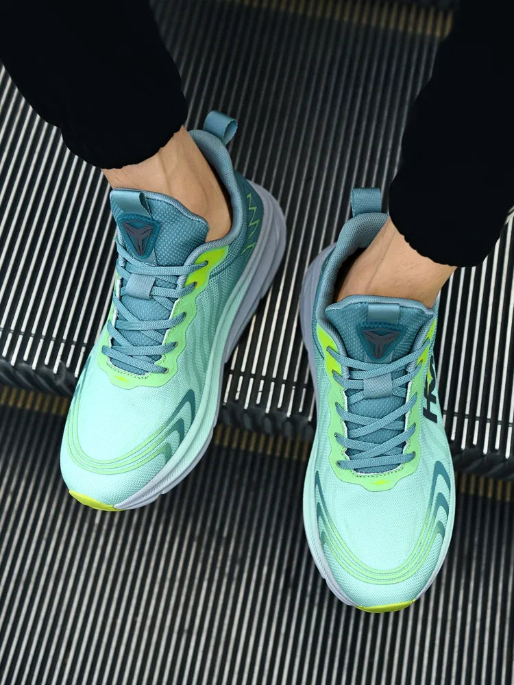 Men Running Shoes Off-road Shoes Outdoor Sneakers Mesh Trainer Race Luxury shoes Breathable Cushioning Couple Non-Slip Fashion