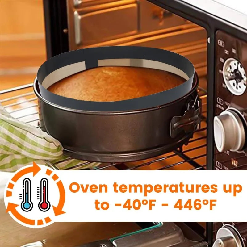 Silicone Round Baking Mat Air Fryer Oven Baking Sheets Non-Stick Baking Liners Reusable Bake Dish for Cake Pizza Pastry Cookie