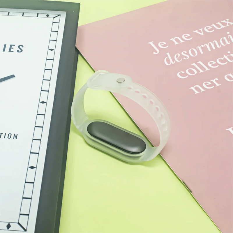 TPU Voice Recorder Case for PLAUD NotePin AI Transparent Waterproof Protective Cover Shockproof Protector Band Strap