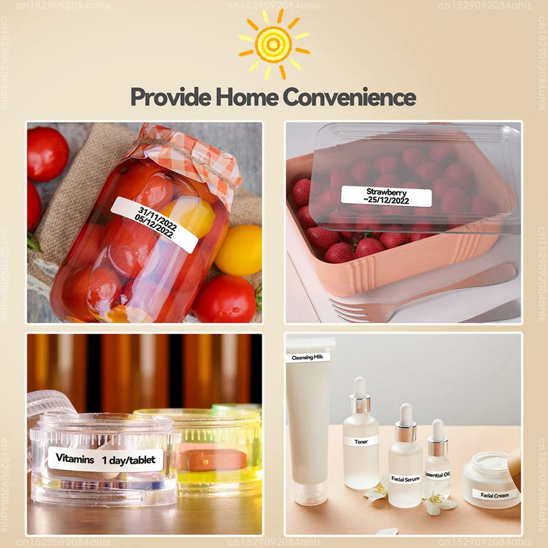 Wireless Bluetooth Label Printer Portable Thermal Printer Marklife P15 Inkless Labeling Machine Mini Label Maker P15 Sticker