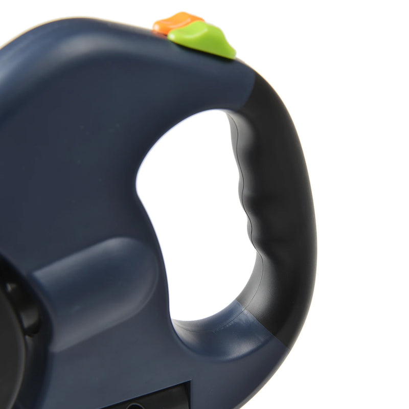 Retractable Dog Leash with LED Light – 3m Automatic Nylon Traction Rope for Small Dogs & Cats