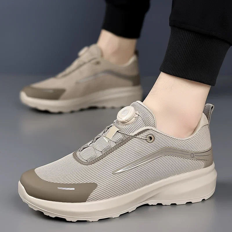 Leisure Walk Men Casual Shoes Anti Slip Sports Male Sneakers Breathable Treking Footwear Versatile Travel Trainers Hiking Shoes