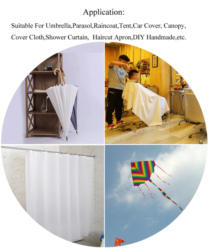 Waterproof Fabric Taffeta Textile Water proof fabric For Sewing Outdoor Covers,Tents, Canopy, Sunshade and Awning, Sold By Meter