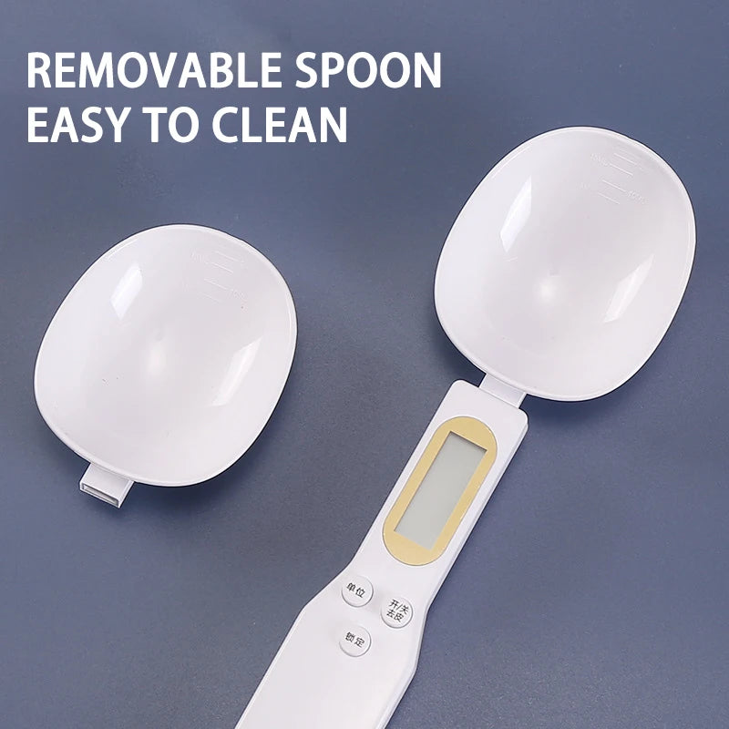 LCD Digital Kitchen Scale 500g 0.1g Measuring Food Spoon Scale Mini Kitchen Tool for Milk Coffee Scale Weight Measuring Spoon