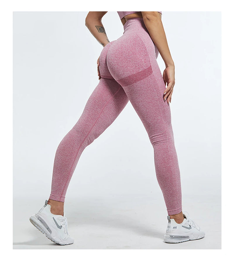 Women High Waist Leggings For Fitness Ladies Sexy Bubble Butt Gym Sports Workout Leggings Push Up Fitness Female Leggins
