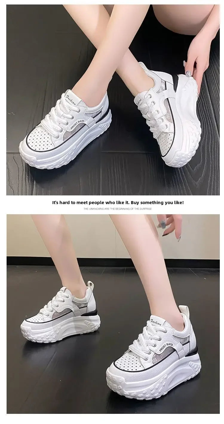 Popular Elder Shoes 2024 Summer New Versatile Mesh Breathable Women&