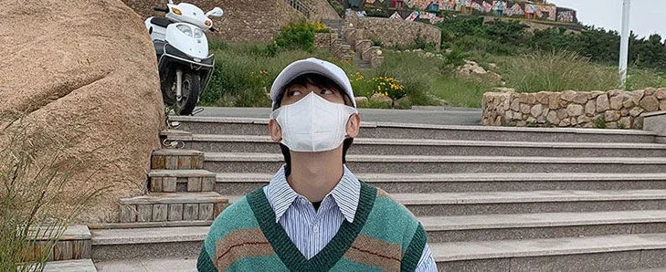 Tatiana Haven Men’s Printed Knit Sweater Vest – V-Neck Casual Korean-Style Fashion Waistcoat for Autumn & Winter