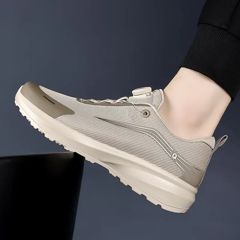 Leisure Walk Men Casual Shoes Anti Slip Sports Male Sneakers Breathable Treking Footwear Versatile Travel Trainers Hiking Shoes