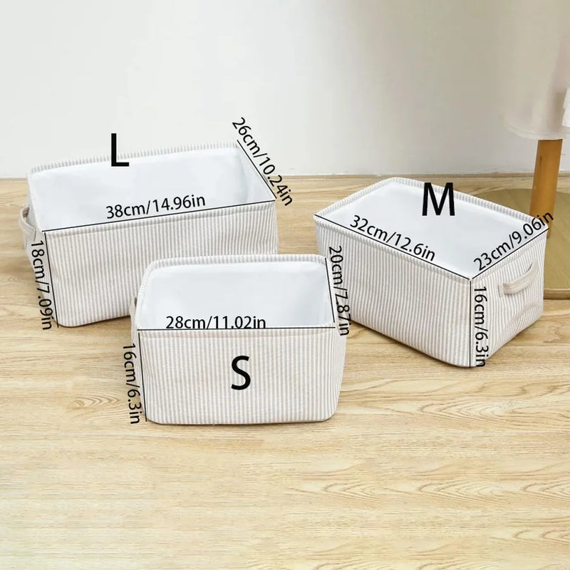 Foldable Clothing Storage Box, Fabric Household Items And Sundries Storage, Toy Storage Box