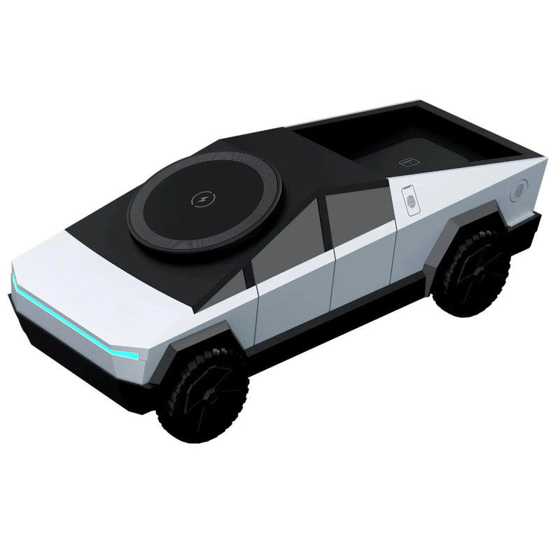 Cybertruck 3-in-1 Qi2 Wireless Charger | iPhone, iWatch & AirPods Dock