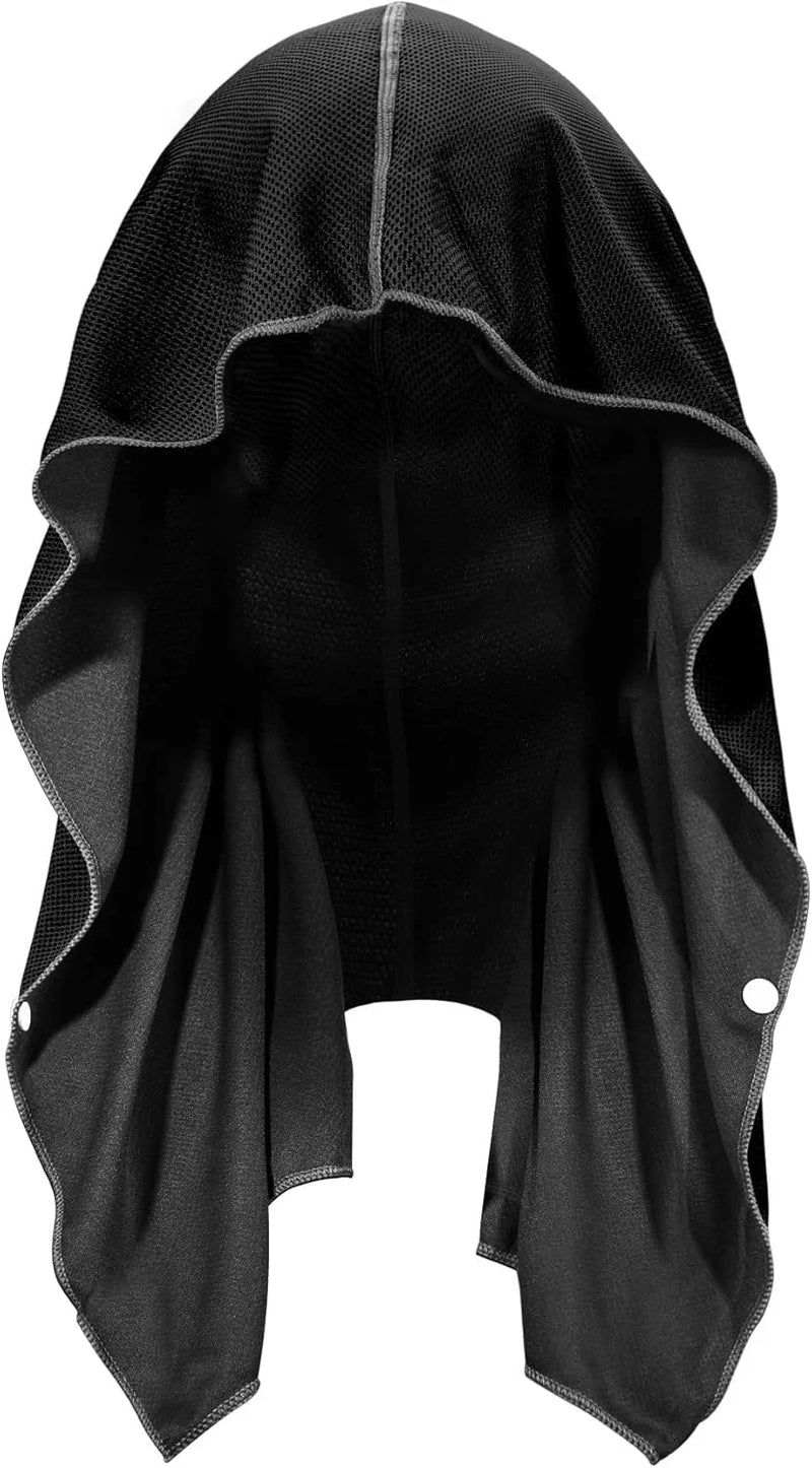 1PC Cooling Hoodie Towel Cooling Towel Quick Drying Absorbent Towels Sports Fitness Camping Cycling Suitable for Hot Weather