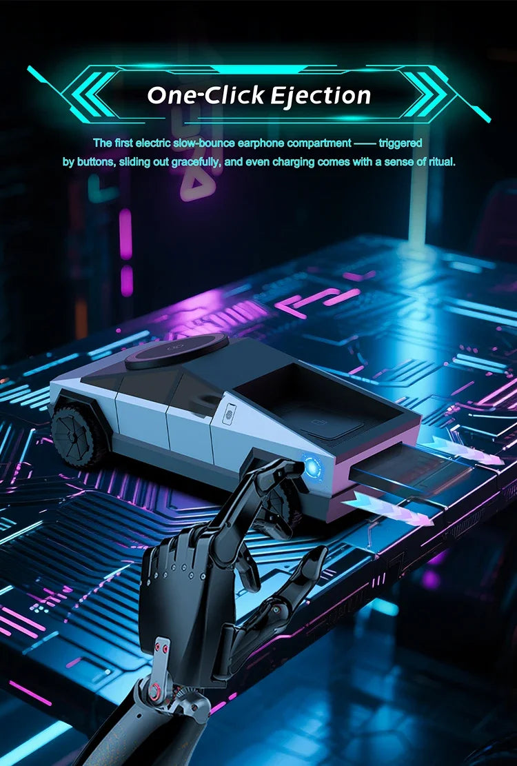 Cybertruck 3-in-1 Qi2 Wireless Charger | iPhone, iWatch & AirPods Dock