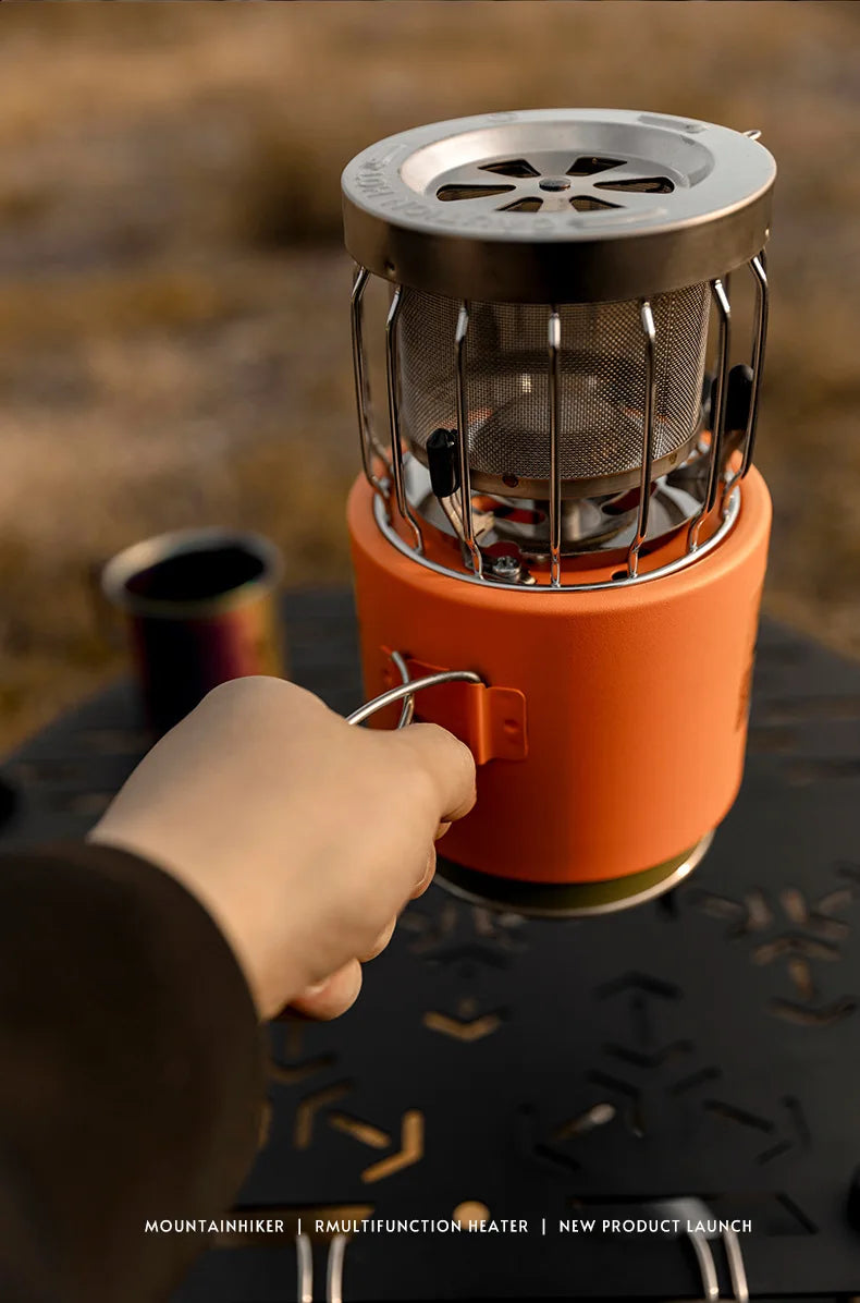 Mountainhiker Multifunctional Outdoor Camping Heating Stove Foldable Portable Heating Stove Air Tank Outdoor Mountaineering Stov