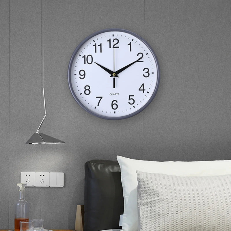 Minimalist Style Wall Clock, Quartz Clock, Bedroom, Living Room, Hanging Clock, Luminous Clock Household Wall Decoration 20cm