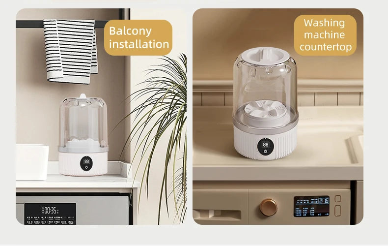 Mini Household Electric Washing Cup Underwear Socks Small Wireless Charging Washing Machine Pet clothes washing machine