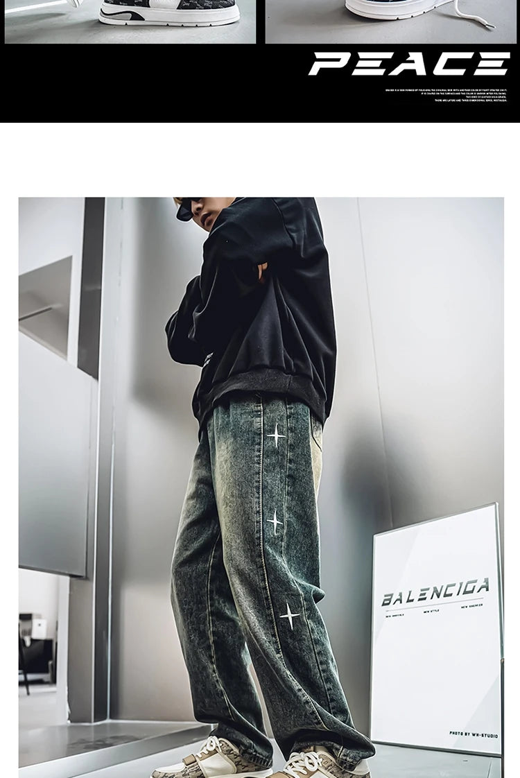 Fashion White Blue Skateboard Shoes Man Comfortable Platform Men&