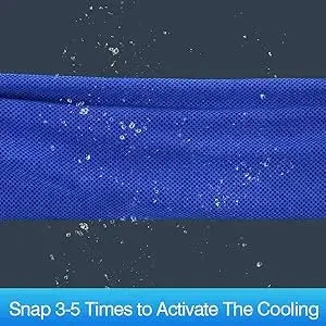 Cooling Hoodie Towel Cooling Towels Quick Drying Absorbent Towels for Neck and Face UV Protection Sport Workout Camping Cycling