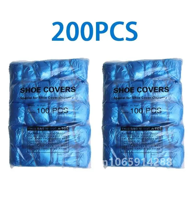 Automatic Shoe Cover Machine Smart Overshoes Dispenser T Buckle Shoe Cover Disposable PE Waterproof for Rainy Floor Clean Indoor