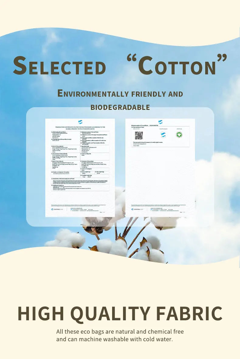 Bremium Reusable Mesh Shopping Bag Cotton Grocery Bags Portable Washable Durable Long Handle Tote Bags Reusable Produce Bags