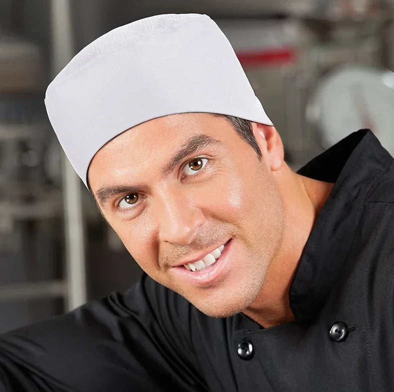 Tatiana Haven Unisex Chef Hat – Adjustable Breathable Beanie Cap for Kitchen, Restaurant & Sushi Chefs