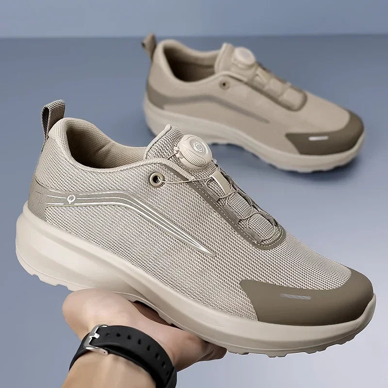 Leisure Walk Men Casual Shoes Anti Slip Sports Male Sneakers Breathable Treking Footwear Versatile Travel Trainers Hiking Shoes