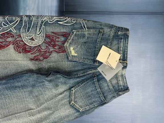 American retro jeans loose casual Y2K men&