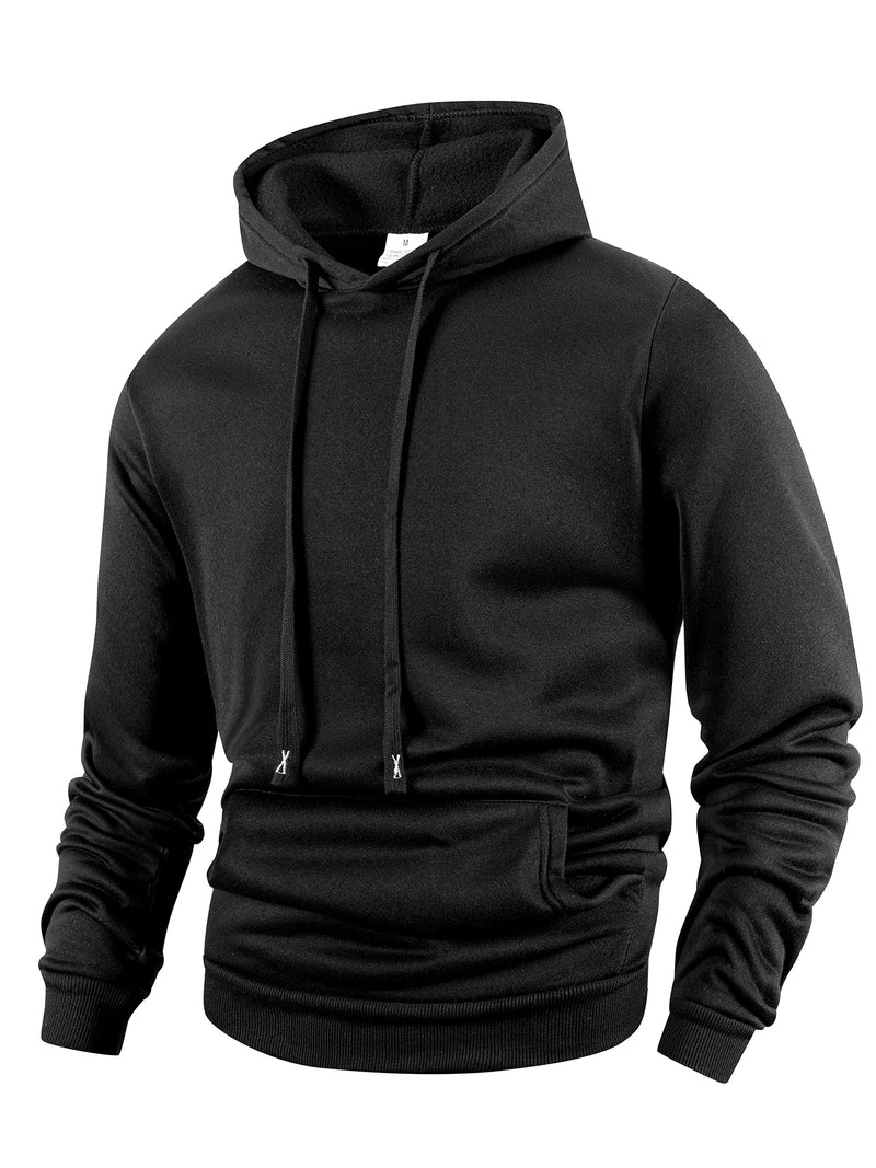 Men’s and Women’s Casual Hoodie – Loose Fit Long Sleeve Pullover Sweatshirt for Spring and Autumn