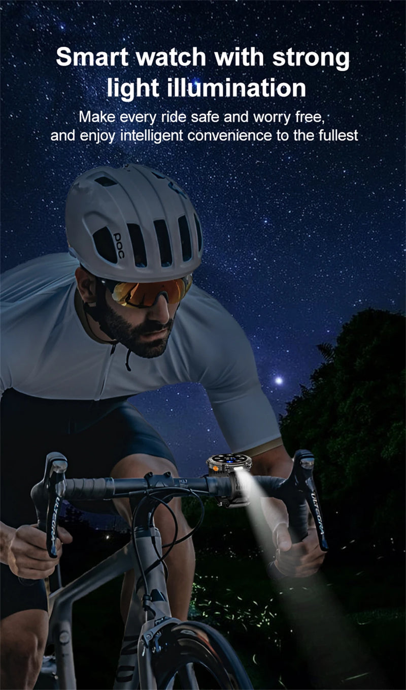 LIGE 600mAh Battery Smart Watch Men 1.7&