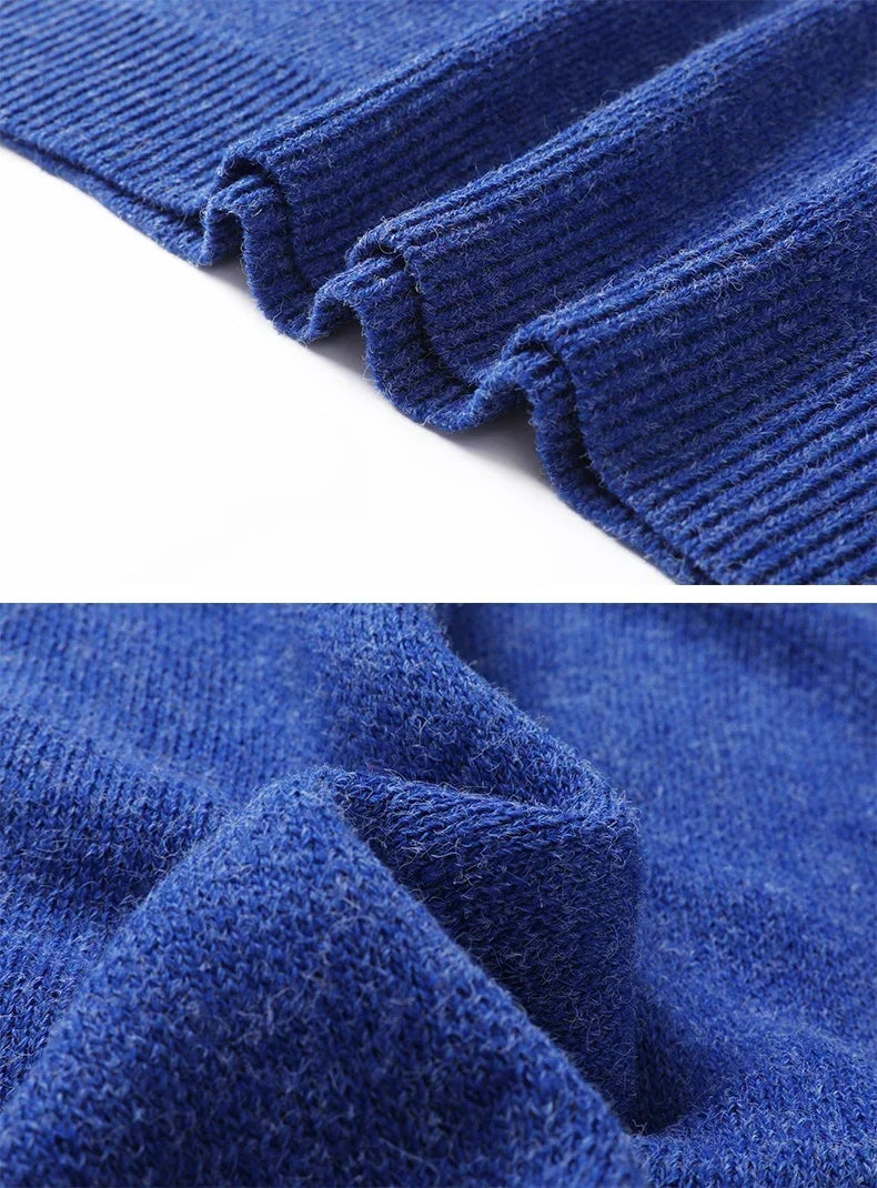 Tatiana Haven Men’s Casual Sweater Vest – Warm Knitted Pullover for Autumn & Winter Comfor