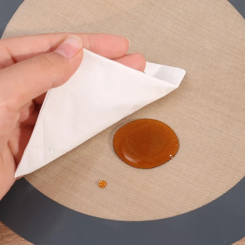 9Inch Silicone Baking Mat Set Easy Clean NonStick Multifunction Baking Cake Mat Reusable Bake Dish for Cake Pizza Pastry Cookie