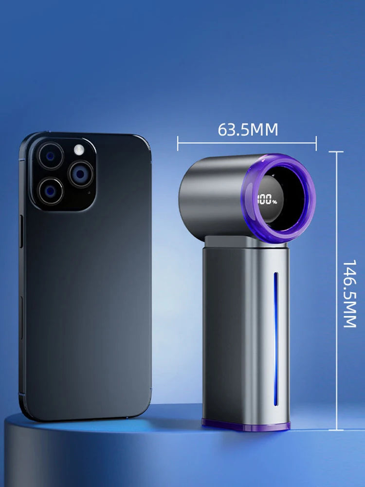 Portable Misting Fan Handheld Fan Electric Hand Fans Ice Wind At 199 Gear Nano Cold Mist Cooling Fan 3500mah USB Rechargeable