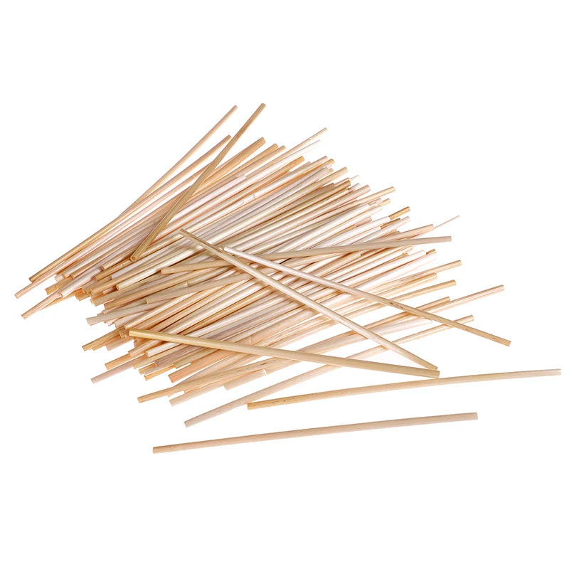 100PC 20CM Eco-friendly Biodegradable Drinking Straws Disposable Natural Wheat Straws Cocktail Straw Bar Milk Tea Drinks