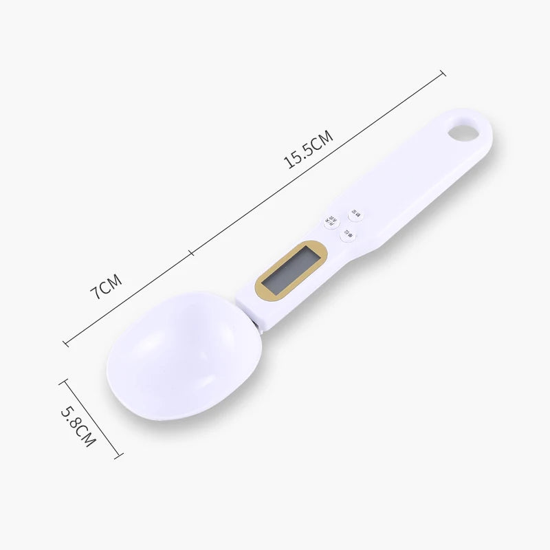 LCD Digital Kitchen Scale 500g 0.1g Measuring Food Spoon Scale Mini Kitchen Tool for Milk Coffee Scale Weight Measuring Spoon