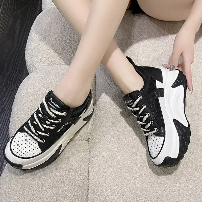 Popular Elder Shoes 2024 Summer New Versatile Mesh Breathable Women&